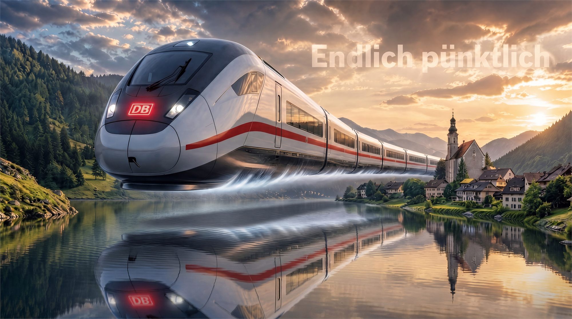 Endlich pünktlich